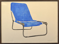 Albert Mastenbroek - Stretchbed dubbel - ets  1974